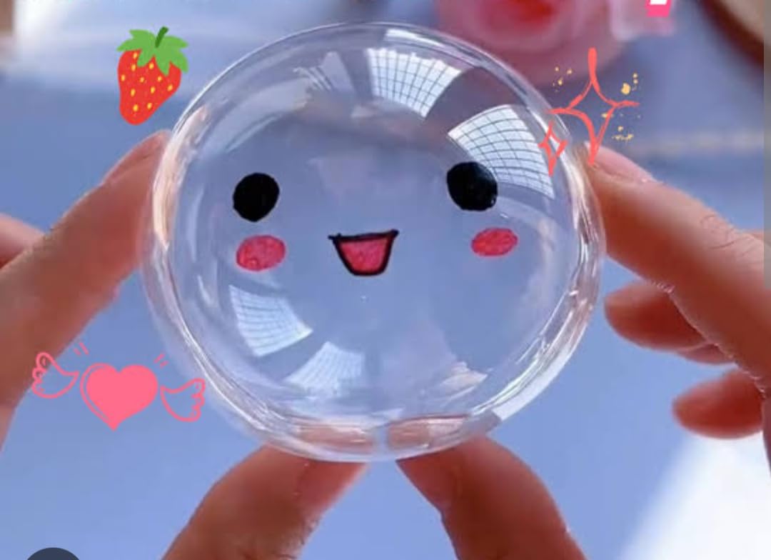 Multipurpose Tape for DIY Craft Children Colorful Pinch Toy Making Blowing Bubble Sticky Traceless Tape Toy 3 Mtr