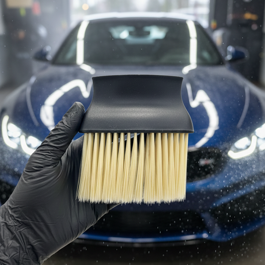 Car Interior Cleaning Brush Durable Quality Comfortable Grip Reliable Performance Effective Dust Removal